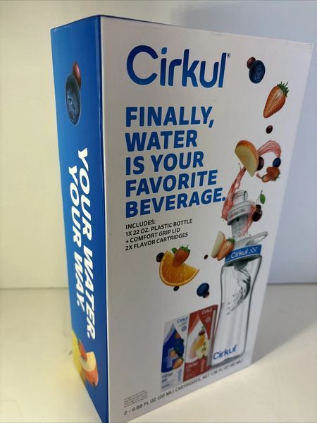Стартовий набір Cirkul Starter Kit пляшка 650 мл + 2 смаки