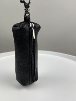 Мужская ключница из натуральной кожи черная SKILL SL019-1